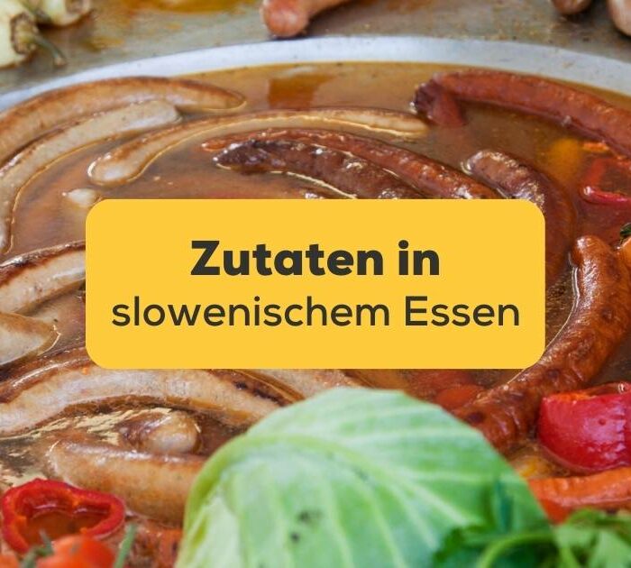 Wichtige und traditionelle Zutaten in slowenischem Essen
