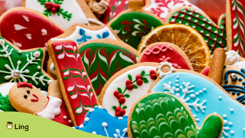 Christmas Cookies Ling App Lithuanian