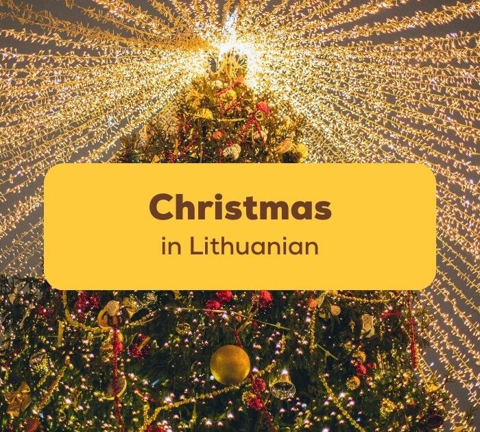 Christmas in Lithuanian Ling App
