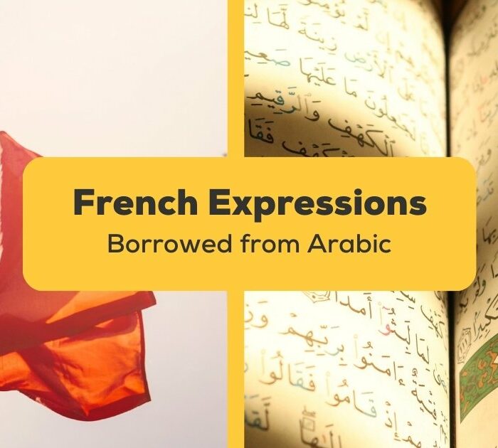 french expressions borrowed from Arabic