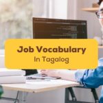 job vocabulary in tagalog