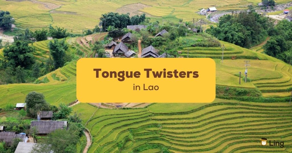 Lao tongue Twisters Ling App