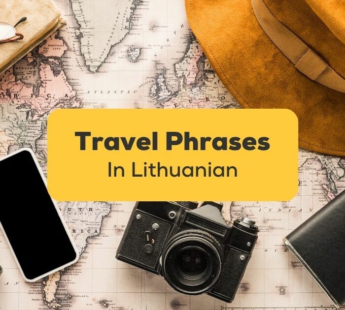 Lithuanian Travel Phrases Ling App