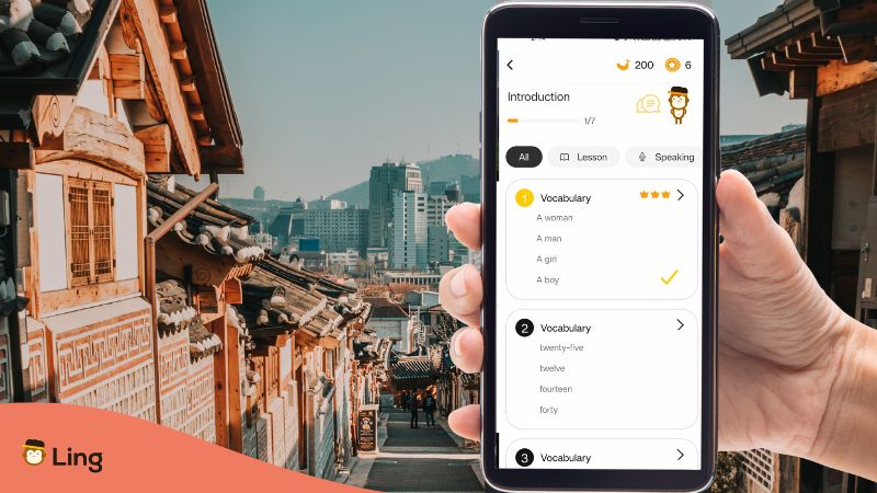Best Apps For Learning Korean For Kids  (Ling)- Ling App