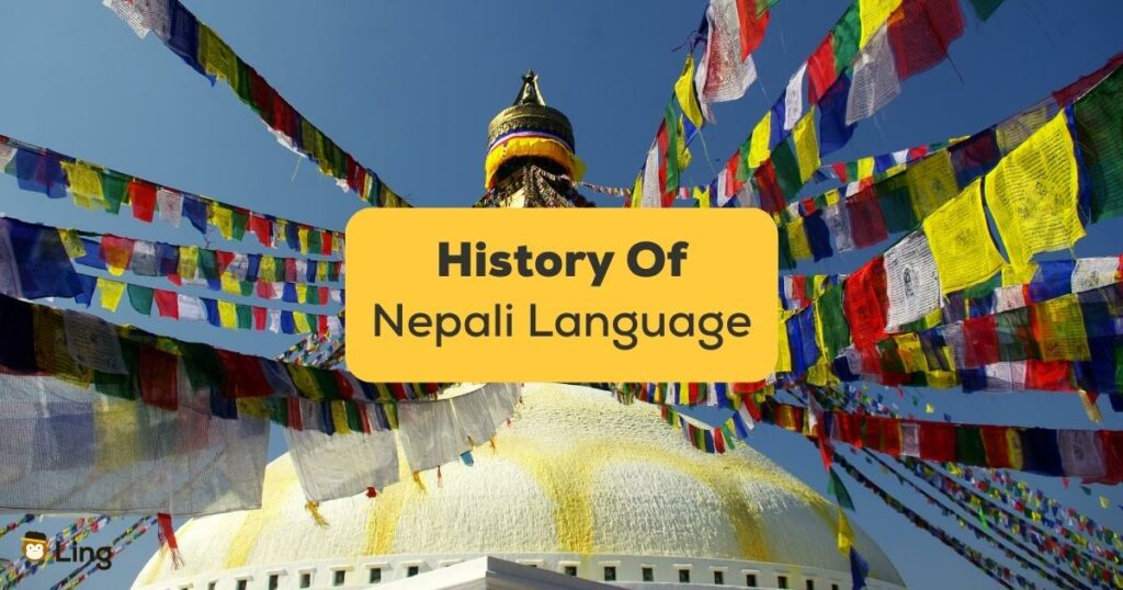 History Of Nepali Language-ling-app-stupa