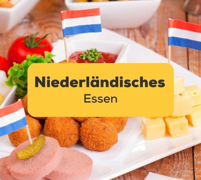 Niederländisches Essen von Käse über Wurst bis frittierten