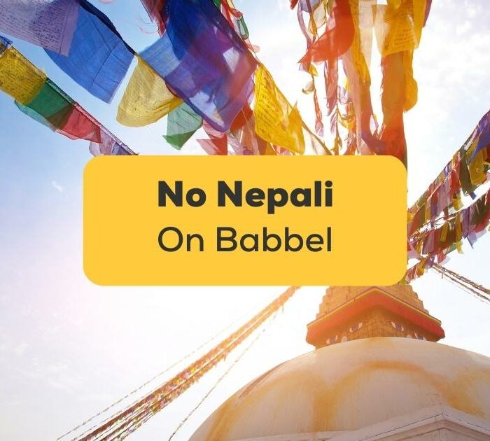 No Nepali On Babbel-ling-app