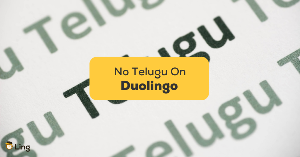 No Telugu On Duolingo #1 Best Alternative!