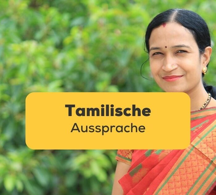 Tamilische Frau will Tamil Aussprache beibringen mit Ling