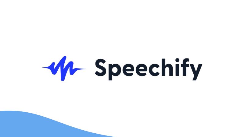 A photo of Speechify's logo.