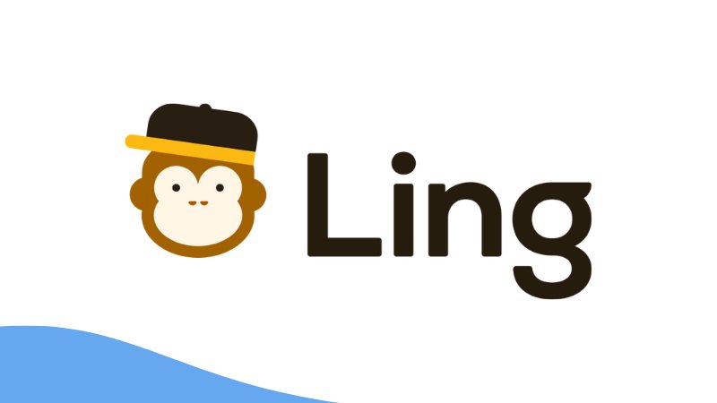 A photo of the Ling app's logo, one of the best apps for vocabulary.