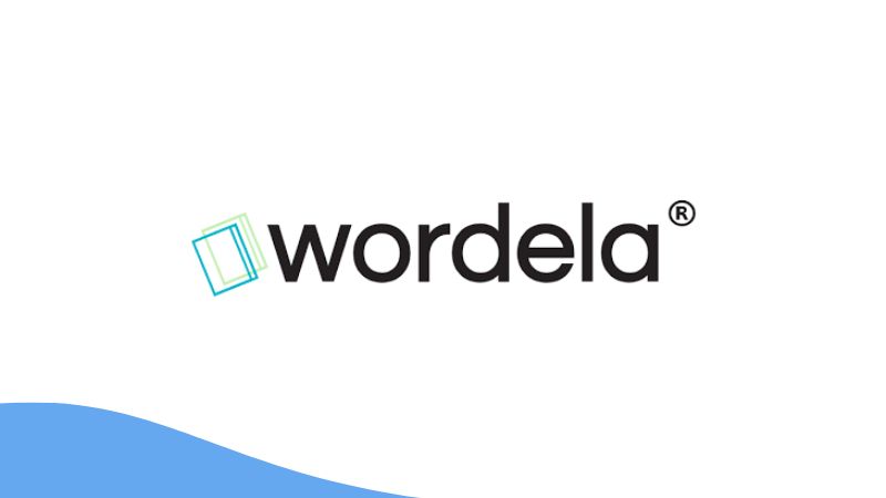 A photo of Wordela's logo.