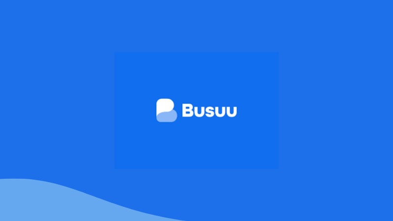 A photo of Busuu's logo.