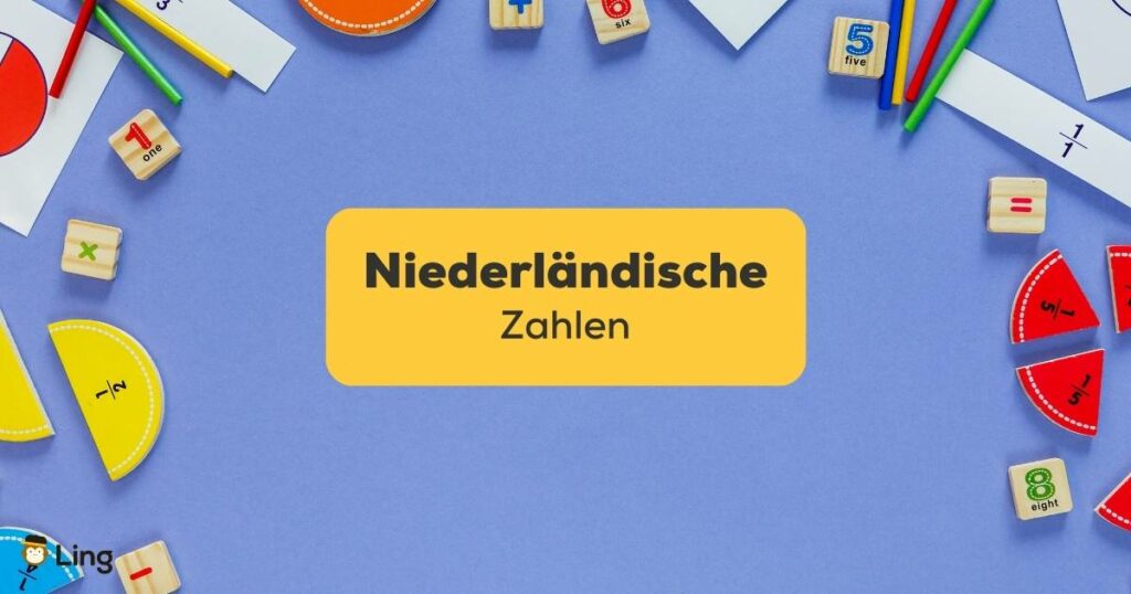 Niederländische Zahlen aus der Ling-App von Zahlen bis simple Brüche