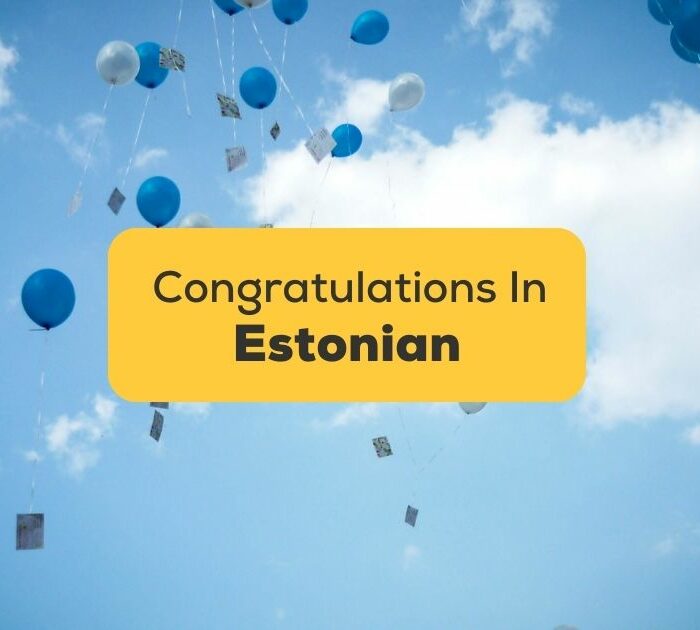 #1 Best Guide Congratulations In Estonian