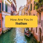 #1 Best Guide On Saying How Are You In Italian