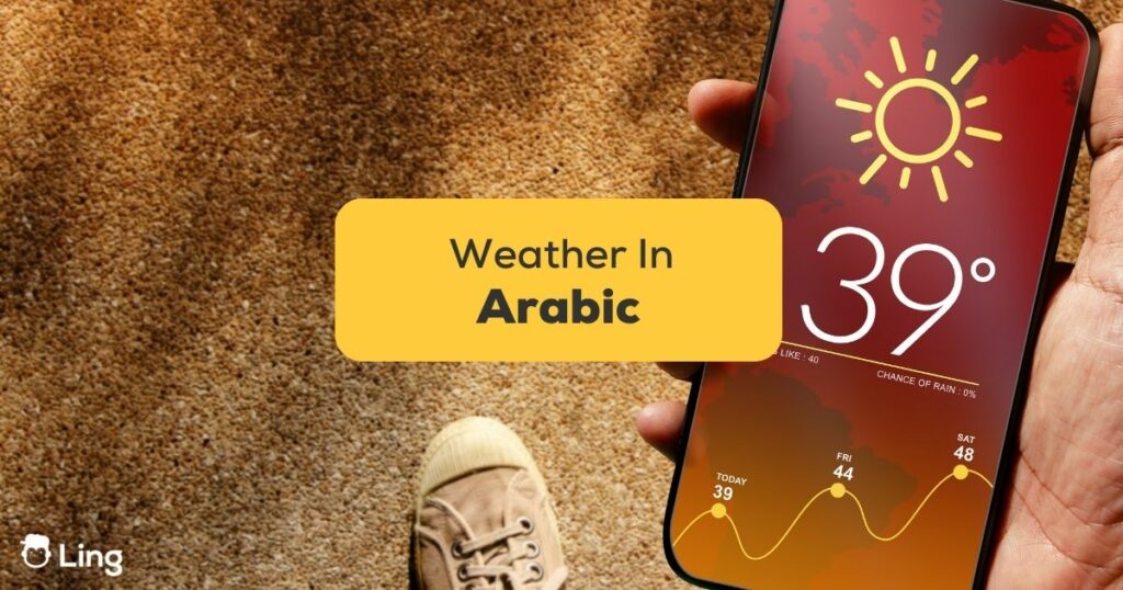 4+ Easy Words For Weather In Arabic Language