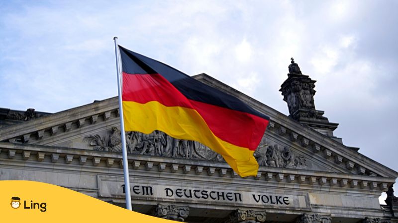 German flag - Basic German Phrases For Travelers Ling App Germany