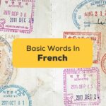Basic Words In French For Newbies