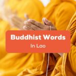Buddhist words in Lao