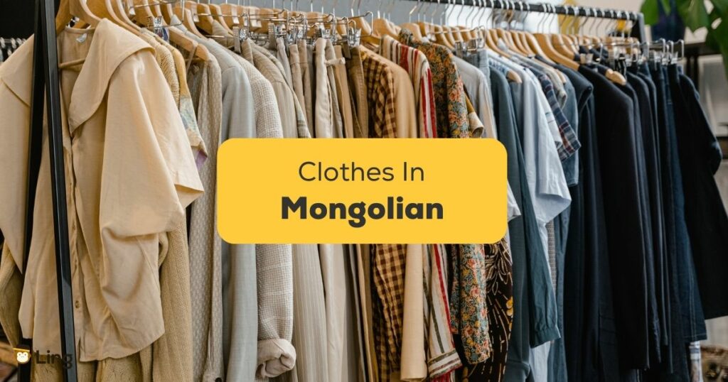 Clothes In Mongolian