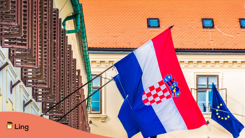 Croatian accommodation_ling app_learn croatian_Croatian flag