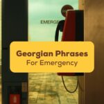 Georgian phrases for emergency