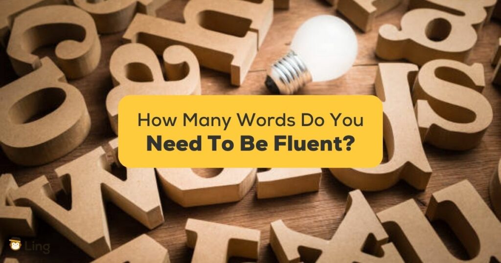 How many words do you need to be fluent?