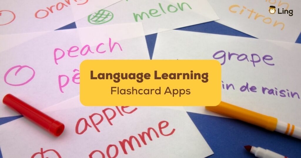 Language Learning Flashcards Ling App