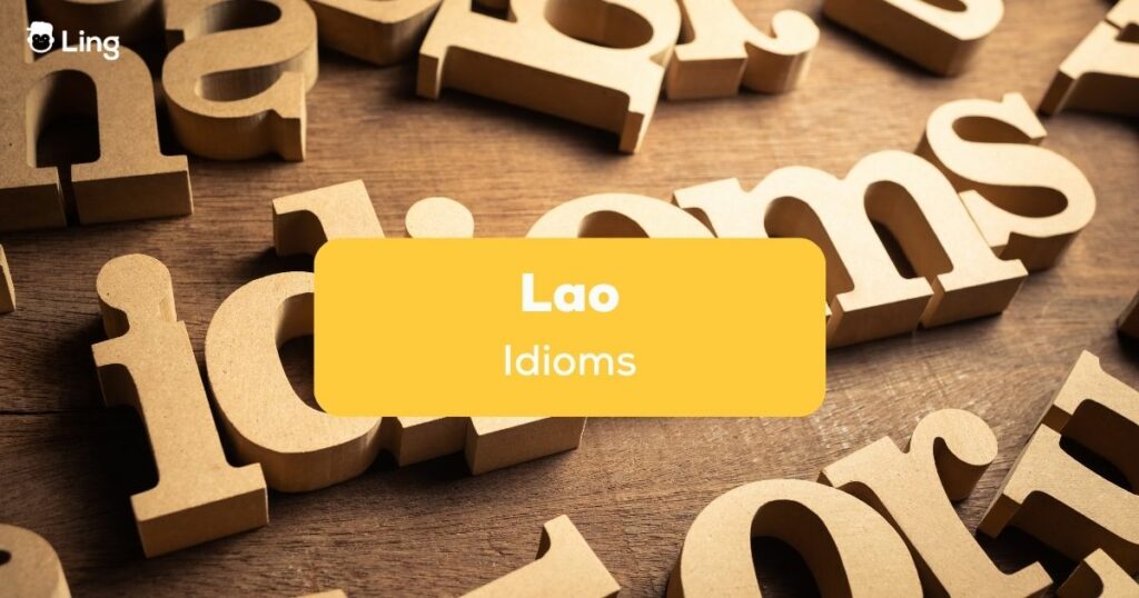 Lao idioms ling app