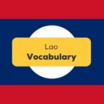 Lao Vocabulary