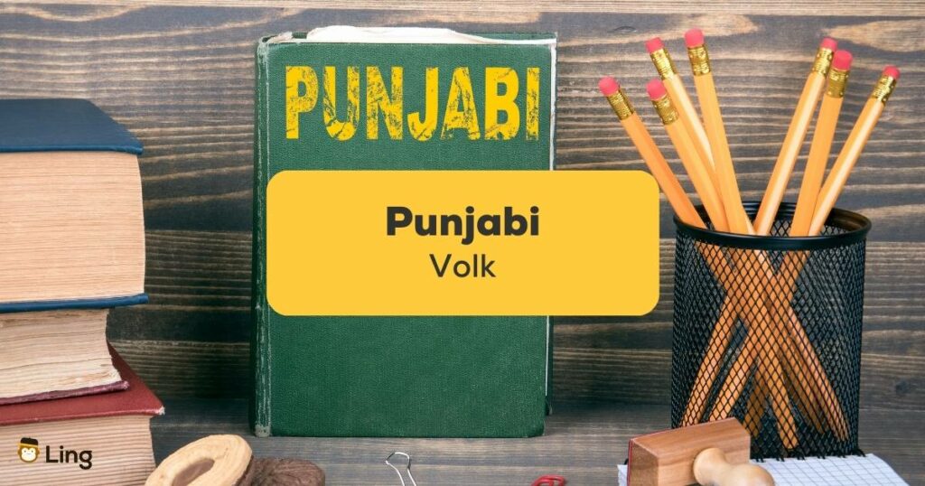 Buch über das Punjabi Volk