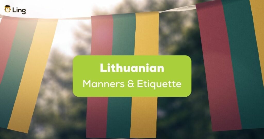 Lithuanian manners and etiquette