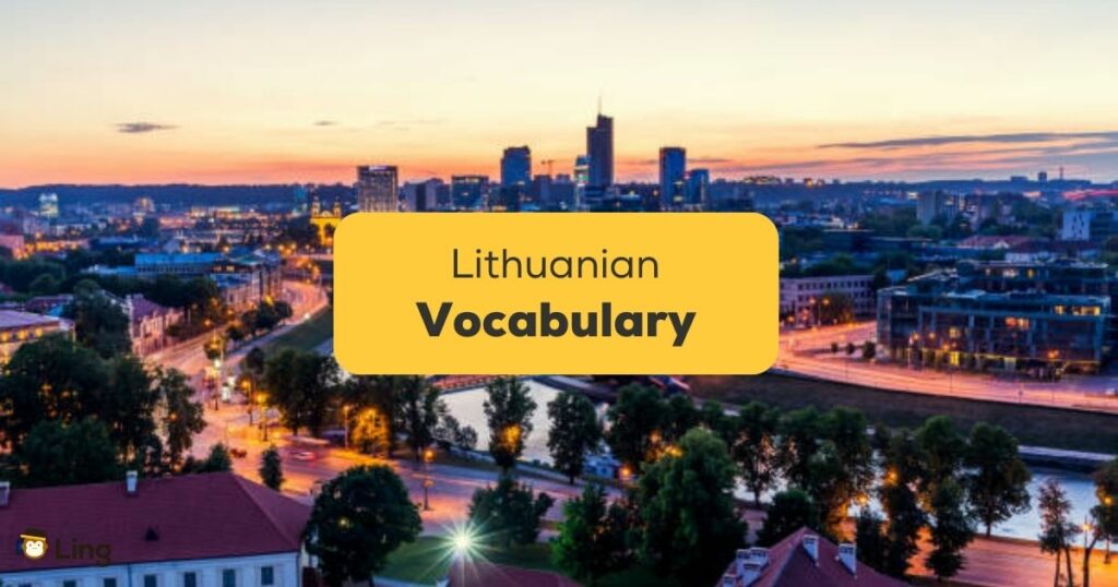 Lithuanian Vocabulary