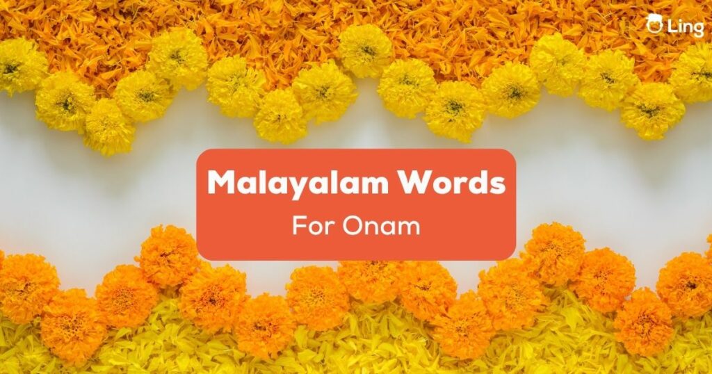 Malayalam words for Onam
