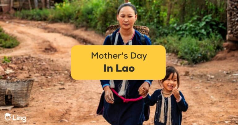 Mother'S Day In Lao - Mother And Child