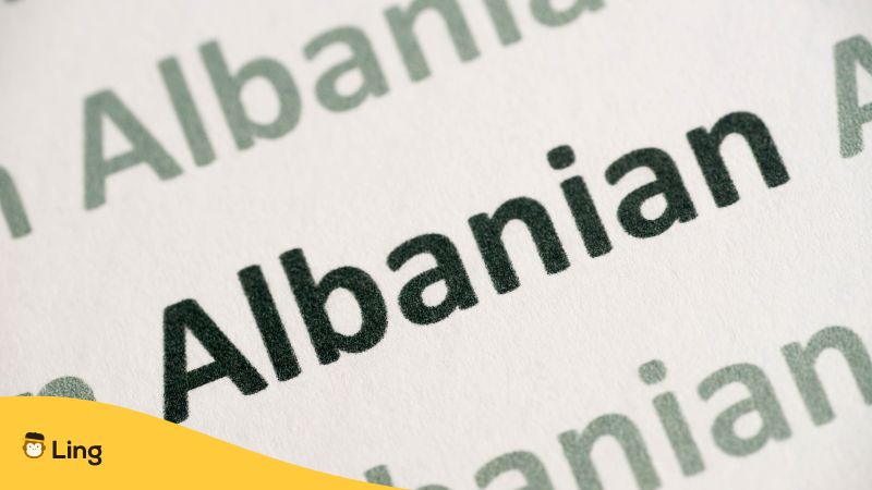 No Albanian on Mondly Ling App Albanian text