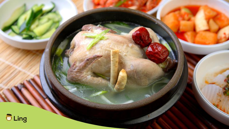 Old Korean Words (Samgyetang)- Ling App