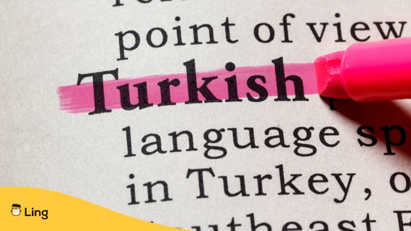 lerne mit der Ling-App mehr über das türkische Alphabet