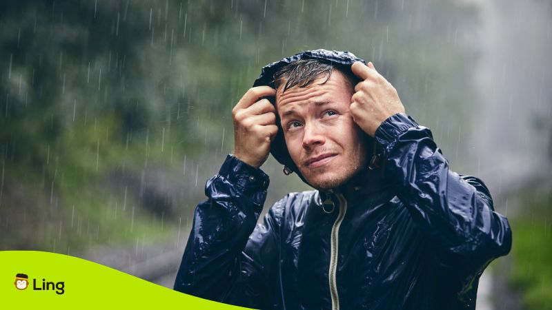 Getting wet in the rain Lao idioms