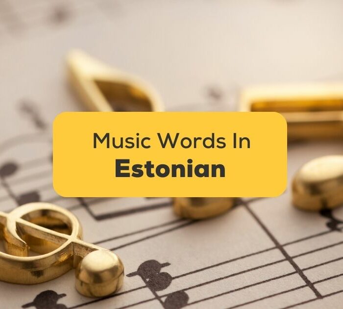 Words About Music In Estonian