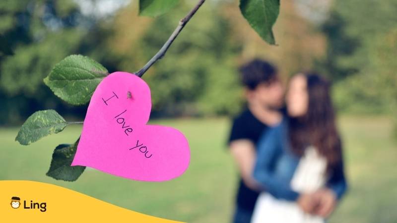 Lerne mit der Ling-App, die Tiefe deiner Liebe auf kantonesisch auszudrücken