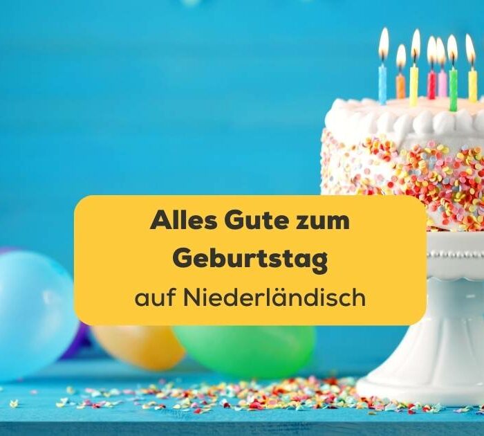 Lerne mit der Ling-App alle Arten alles Gute zum Geburtstag auf Niederländisch