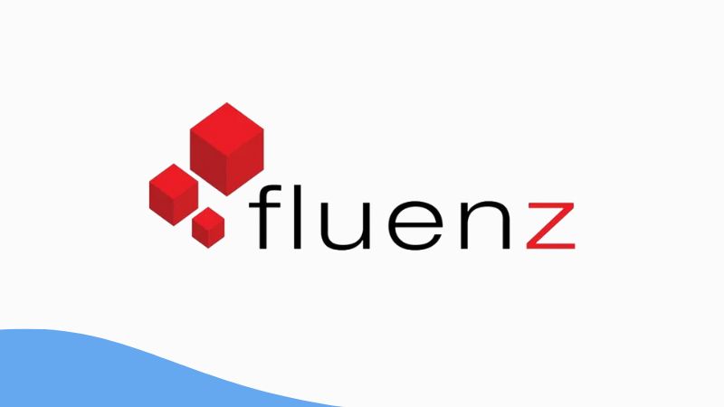 A photo of Fluenz's logo.