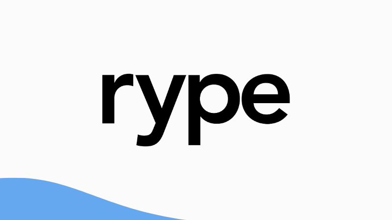 A photo of the Rype app's logo.