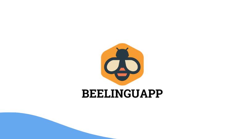 A photo of Beelinguapp's official logo.