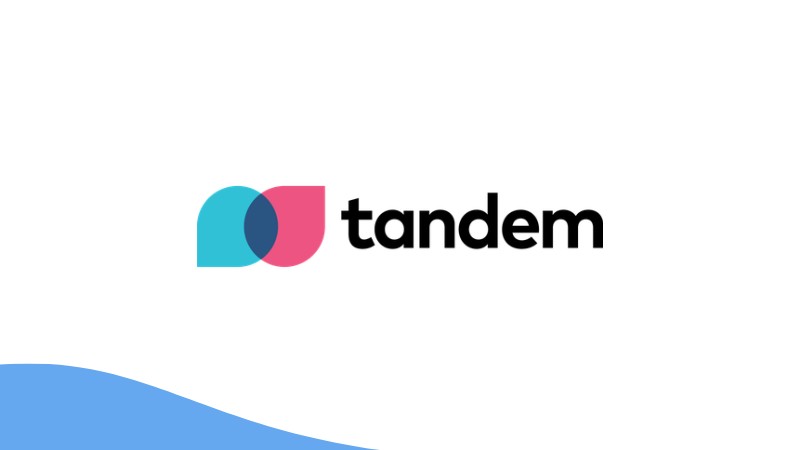 A photo of Tandem's official logo.