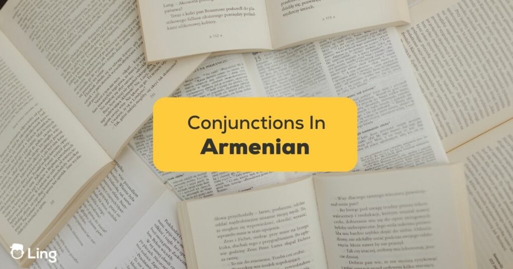 conjunctions in armenian