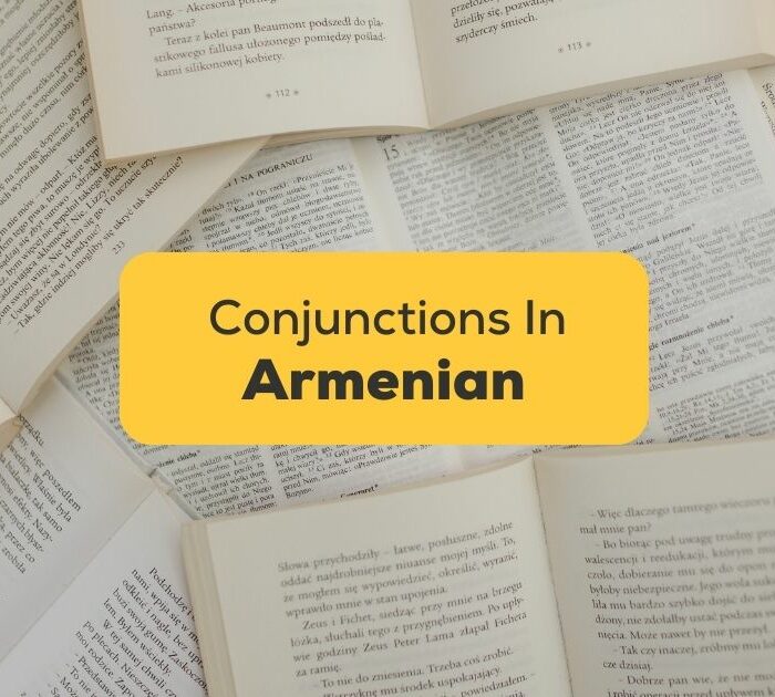 conjunctions in armenian