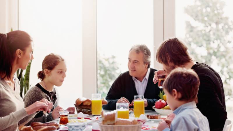 Lerne mit der Ling-App, was Familie auf Türkisch bedeutet und über den familiären Alltag